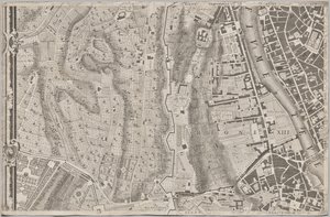 Nowa mapa Rzymu ujawniona przez Giambattistę Nolliego w roku MDCCXLVII, znana jako La Pianta Grande di Roma