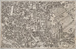 Nowa mapa Rzymu ujawniona przez Giambattistę Nolliego w roku MDCCXLVII, znana jako La Pianta Grande di Roma