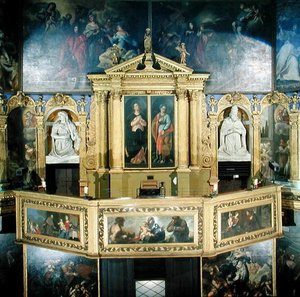 Widok organów, 1615 autorstwa Giovanni Battista Novello