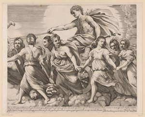 Apollo i Aurora (prawa część)