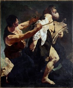 Św. Jakub Większy to Pociąg do męczennika (olej na płótnie) autorstwa Giovanni Battista Piazzetta