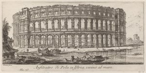 Amphitheater von Pula in Istrien von Giovanni Battista Piranesi