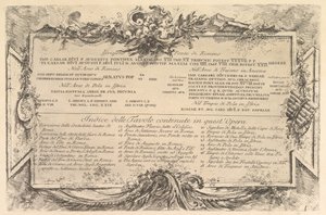 Napis początkowy z boku R..., ca. 1748. autorstwa Giovanni Battista Piranesi