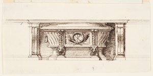Projekt na ołtarz Mensa autorstwa Giovanni Battista Piranesi