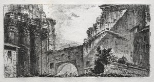 Forum Augusta autorstwa Giovanni Battista Piranesi