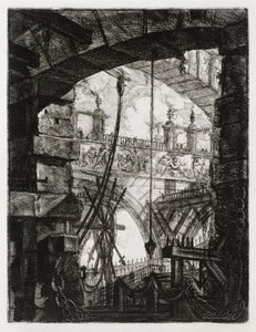 Wielki plac autorstwa Giovanni Battista Piranesi