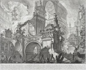 Część przestronnego i wspaniałego portu do użytku starożytnych Rzymian otwierającego się na duży rynek, 1761-80