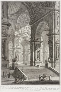 Galeria rzeźb autorstwa Giovanni Battista Piranesi