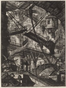 Most zwodzony autorstwa Giovanni Battista Piranesi