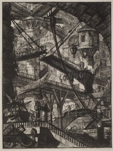 Most zwodzony autorstwa Giovanni Battista Piranesi