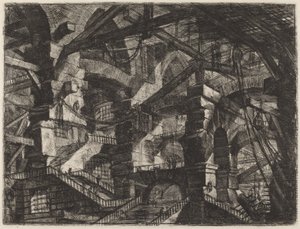 Łuk gotycki autorstwa Giovanni Battista Piranesi