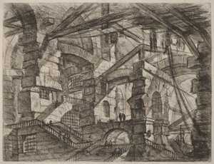 Łuk gotycki autorstwa Giovanni Battista Piranesi