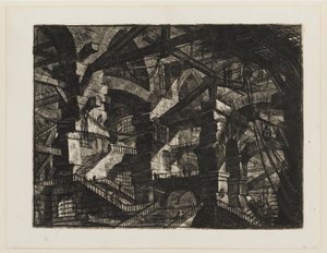 Gotycki łuk autorstwa Giovanni Battista Piranesi