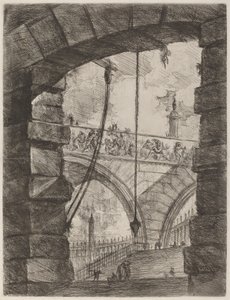 Wielki Piazza autorstwa Giovanni Battista Piranesi