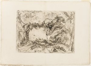 Monumentalna tablica autorstwa Giovanni Battista Piranesi
