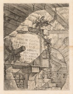 Więzienia, 1745-1750. autorstwa Giovanni Battista Piranesi