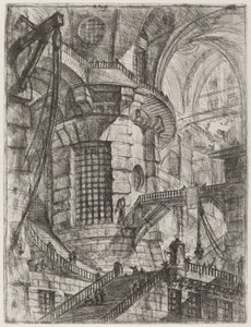 Okrągła Wieża autorstwa Giovanni Battista Piranesi