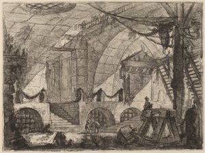 Koń piły autorstwa Giovanni Battista Piranesi