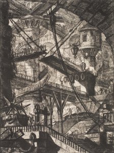 Most zwodzony autorstwa Giovanni Battista Piranesi