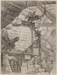 Tabliczka tytułowa autorstwa Giovanni Battista Piranesi