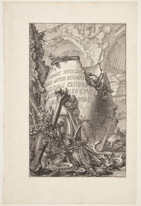 Komnaty grobowe dawnych Rzymian, w Rzymie i poza miastem autorstwa Giovanni Battista Piranesi