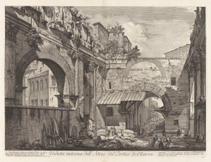 Widok wewnętrzny autorstwa Giovanni Battista Piranesi