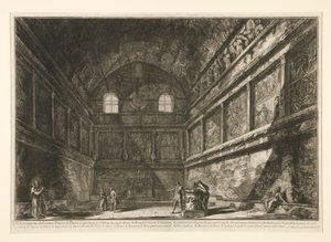 Widok wewnętrzny autorstwa Giovanni Battista Piranesi