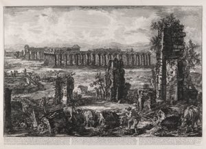 Widziany? tego, co pozostało z A. de l autorstwa Giovanni Battista Piranesi