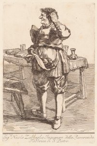 Pan Nicola Zabbaglia autorstwa Giovanni Battista Piranesi, after Pier Leone Ghezzi