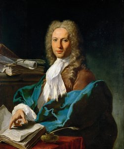 Rokoko: Portret matematyka par. Pittoniego, Giovan Battista (1687-1767), ok. 201 1740. Olej na płótnie, 93x81. Muzeum Historii Sztuki, Wiedeń autorstwa Giovanni Battista Pittoni