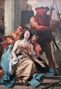 1755 Tiepolo Hl. Agathe autorstwa Giovanni Battista Tiepolo