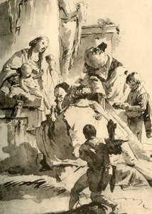 Adoracja Trzech Króli, ok. 1745, 1928 autorstwa Giovanni Battista Tiepolo