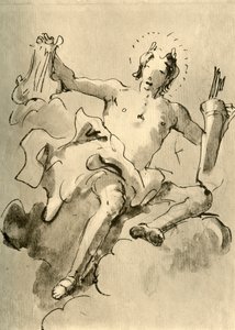 Apollo, ok. 1757, 1928 r autorstwa Giovanni Battista Tiepolo