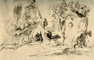 Capriccio, ok. 1740, 1928 autorstwa Giovanni Battista Tiepolo