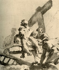 Zdjęcie z krzyża, połowa XVIII wieku, 1928 autorstwa Giovanni Battista Tiepolo