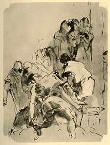 Zdjęcie z krzyża, połowa XVIII wieku, 1928 autorstwa Giovanni Battista Tiepolo