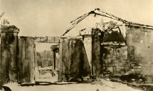 Wejście do folwarku, poł. XVIII w., 1928 r. autorstwa Giovanni Battista Tiepolo