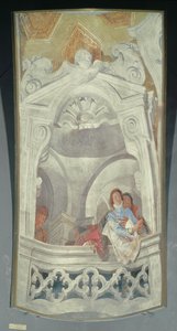 Predigende Figuren, ca. 1743 von Giovanni Battista Tiepolo