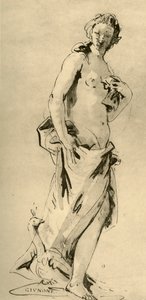 Junona, połowa XVIII wieku, 1928 autorstwa Giovanni Battista Tiepolo