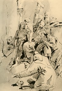Madonna ze świętymi, połowa XVIII wieku, 1928 autorstwa Giovanni Battista Tiepolo