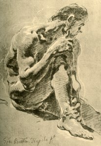 Siedzi nago, 1715-1716, 1928