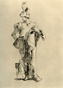 Strona, połowa XVIII wieku, 1928 autorstwa Giovanni Battista Tiepolo