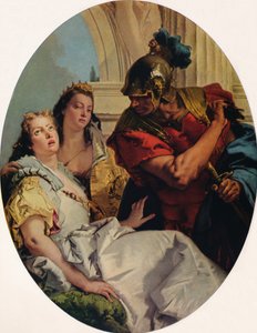 Scena z historii starożytnej, ok. 1750 autorstwa Giovanni Battista Tiepolo