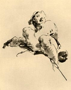 Kucająca Młodzież, połowa XVIII wieku, 1928 autorstwa Giovanni Battista Tiepolo