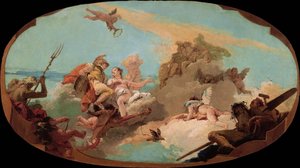 Apoteoza admirała Vittora Pisaniego autorstwa Giovanni Battista Tiepolo