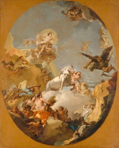Rydwan Aurory, lata 60. XVIII wieku. autorstwa Giovanni Battista Tiepolo
