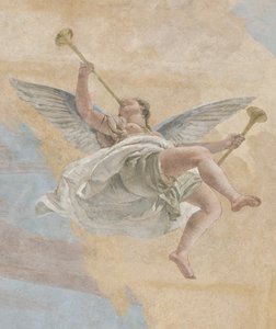 Upadek demonów, Opowieści Scypiona, detal, 1731 autorstwa Giovanni Battista Tiepolo