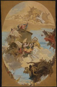 Cud Świętego Domu Loretańskiego autorstwa Giovanni Battista Tiepolo