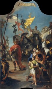 Triumf Mariusza, 1729 autorstwa Giovanni Battista Tiepolo