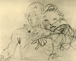Dwóch chłopców, połowa XVIII wieku, 1928 autorstwa Giovanni Battista Tiepolo